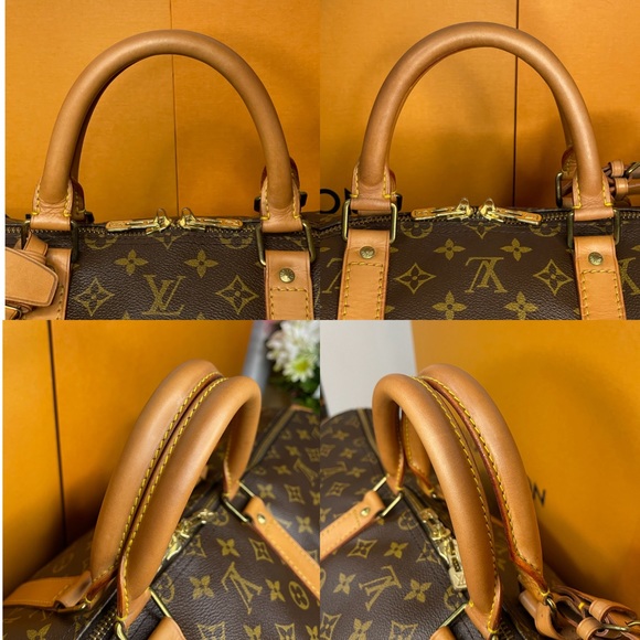 ❌SOLD❌ 🌸KEEPALL BANDOULIERE 55 TRAVEL BAG MONOGRAM - Picture 10 of 16